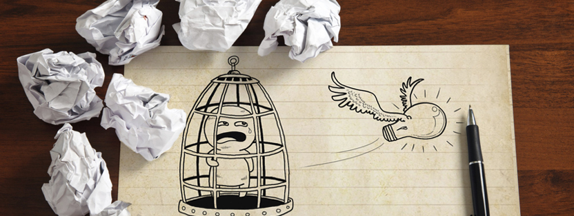 Como lidar com o bloqueio&nbsp;criativo?